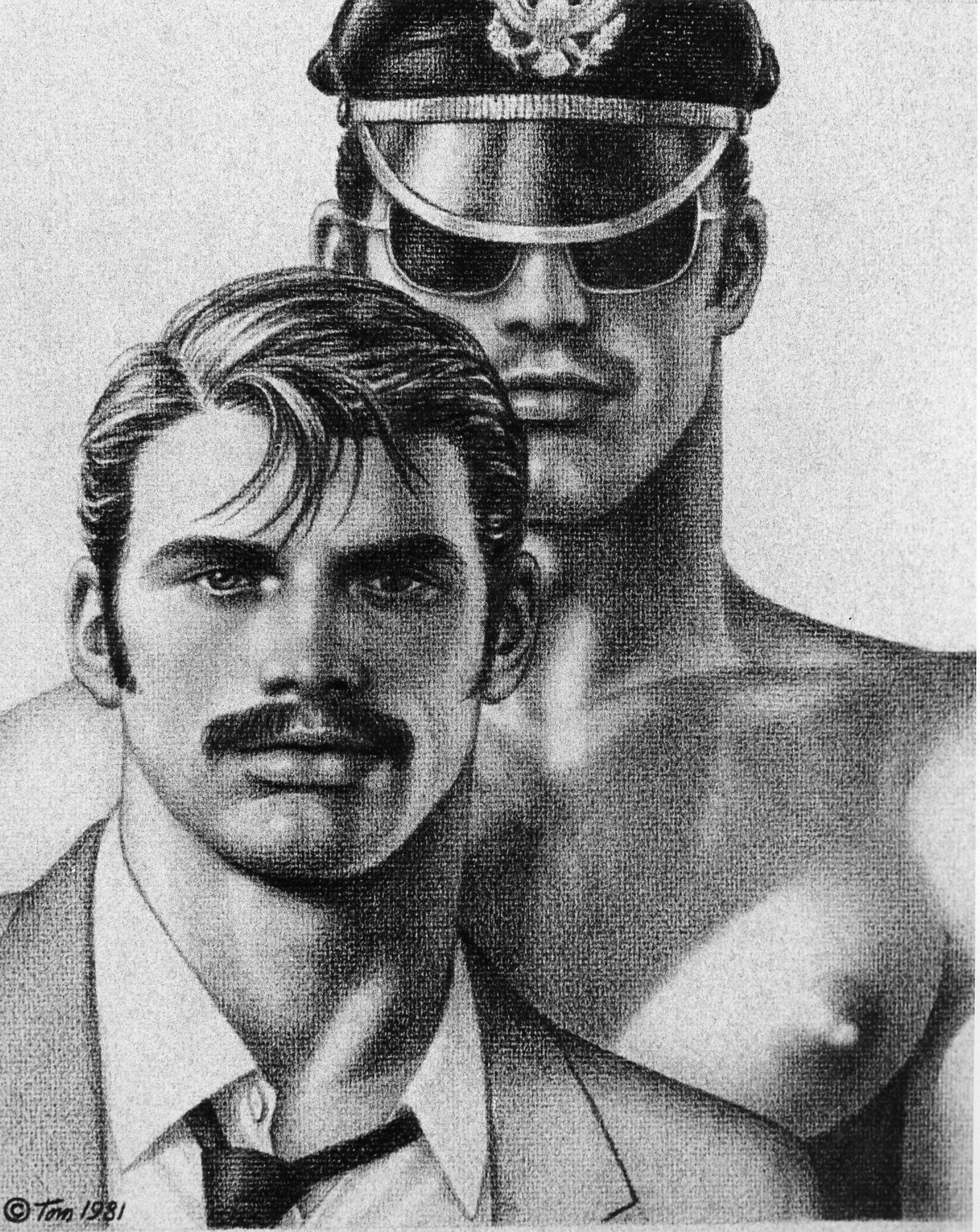 Lovers by Tom Of Finland, 1981
